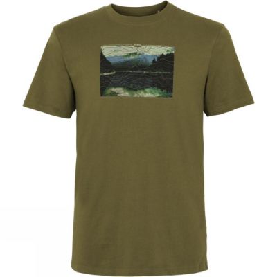 Tee PrAna Lost Hombre - Verde Oliva - Chile DRL279584